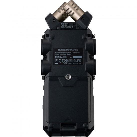 Zoom H6 Essential 6-Track 32-Bit Float Portable Audio Re